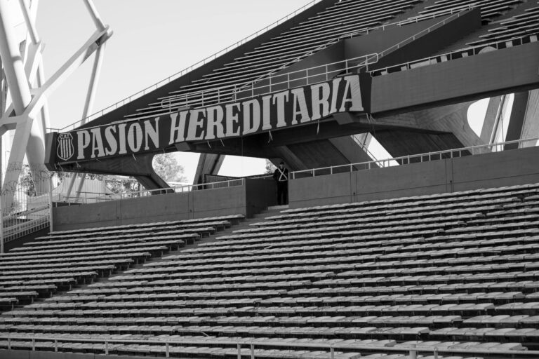 A dramatic view of a stadium reflecting modern Football Ownership Trends